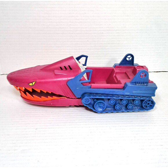 Vtg MOTU Landshark Masters Of The Universe Vehicle He-man Skeletor Incomplete - Picture 1 of 6